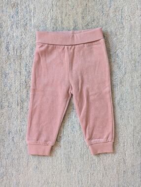 FIXONI Dusty Rose Kids Jogger Sweatpants Organic Cotton